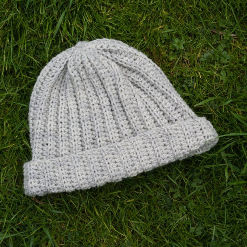 Jednoduchá vlněná čapka - Barva: Zelená