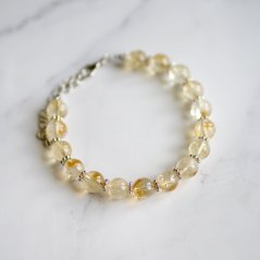 Minerální náramek- Citrín