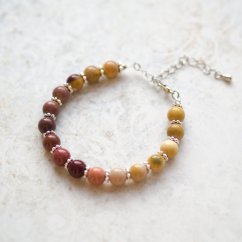 Minerální náramek Mokait