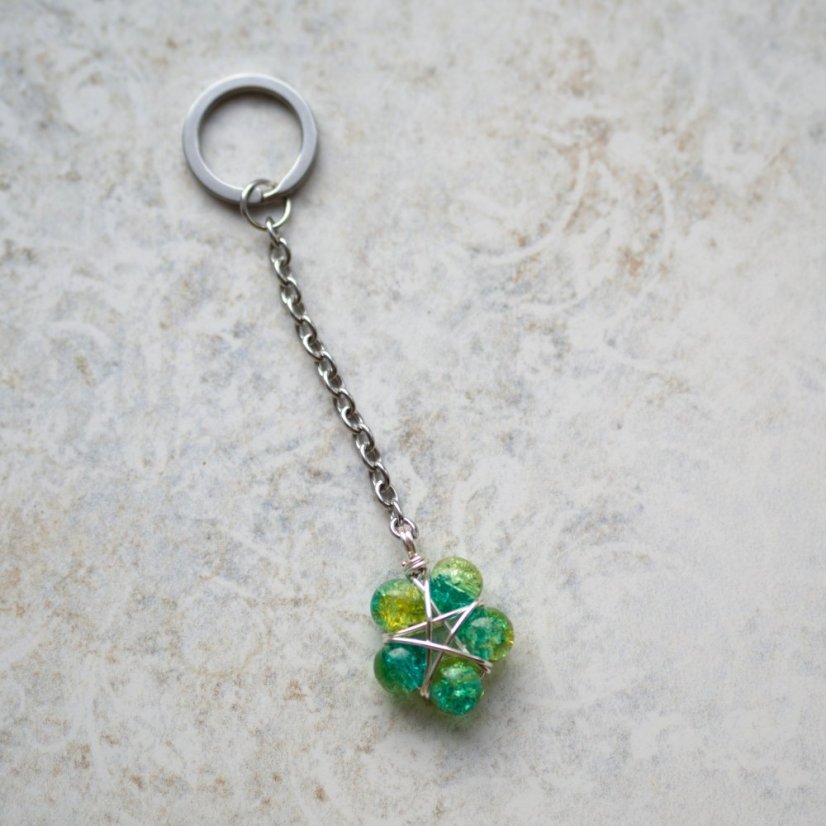 Hvězdná klíčenka - Barva: Tmavá modrá