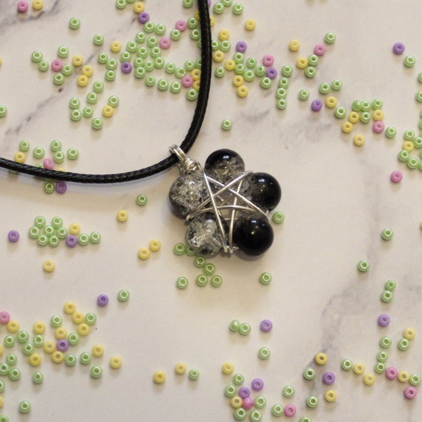 Hvězdný přívěsek - Barva: Zelená