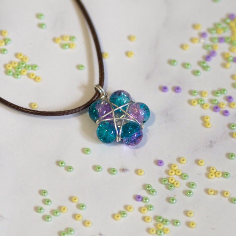 Hvězdný přívěsek - Barva: Zelená