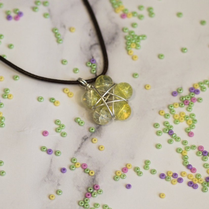 Hvězdný přívěsek - Barva: Zelená