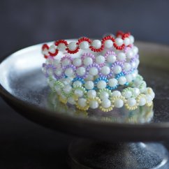 Jemný korálkový náramek