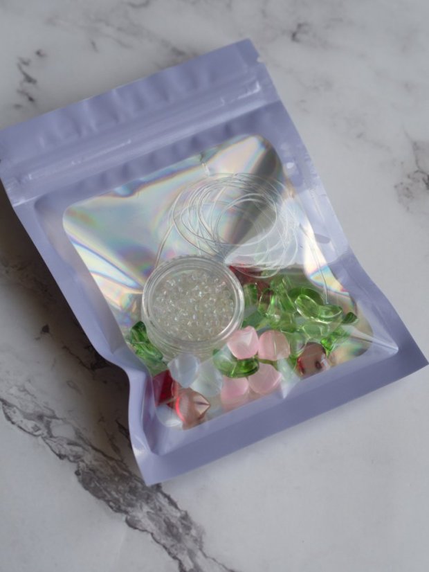 Náramky s tulipány - DIY sada