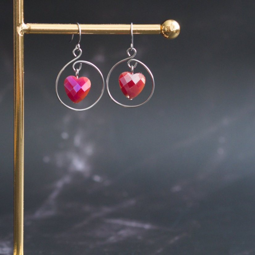 Nerezové náušnice