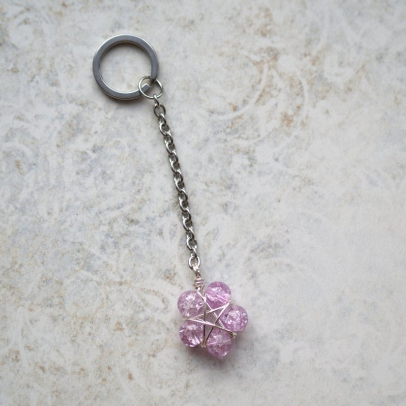 Hvězdná klíčenka - Barva: Tmavá modrá