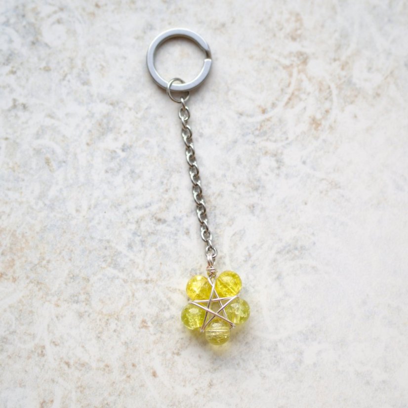 Hvězdná klíčenka - Barva: Tmavá modrá