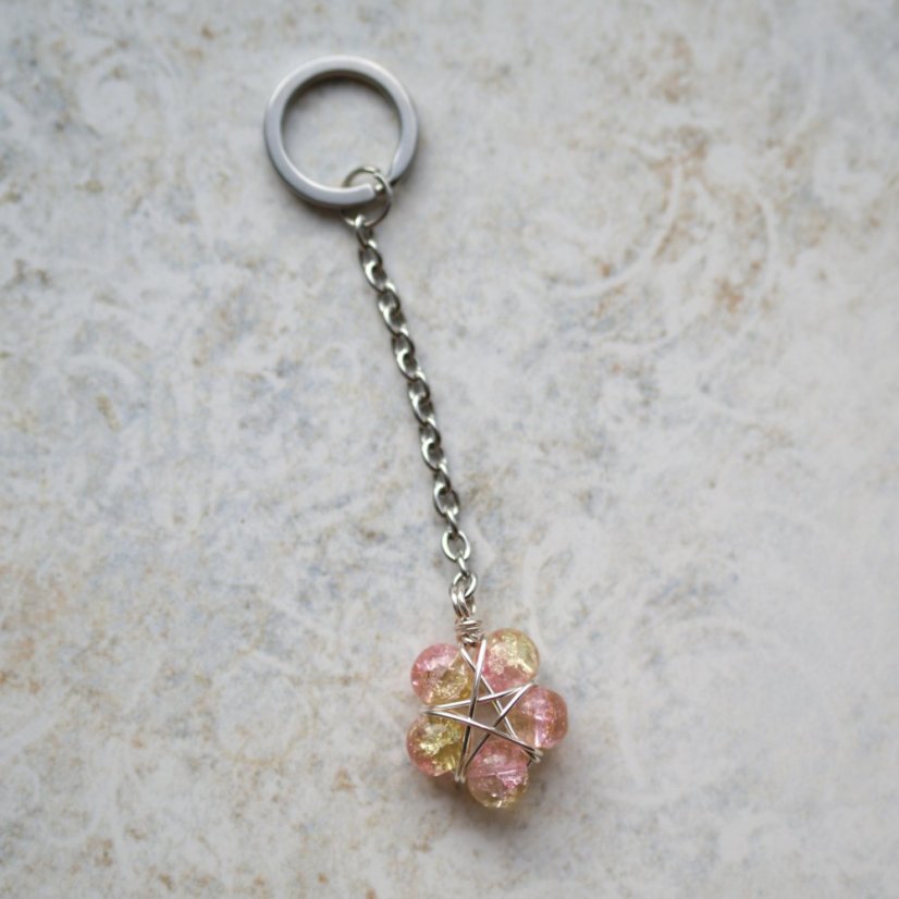 Hvězdná klíčenka - Barva: Tmavá modrá