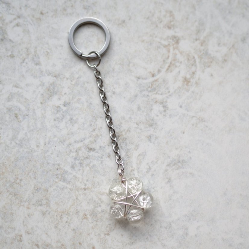 Hvězdná klíčenka - Barva: Tmavá modrá