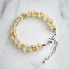 Minerální náramek- Citrín